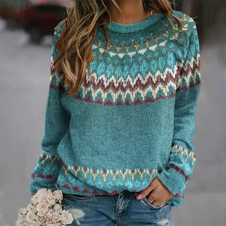 Sabine - Nordic Charm Sweater