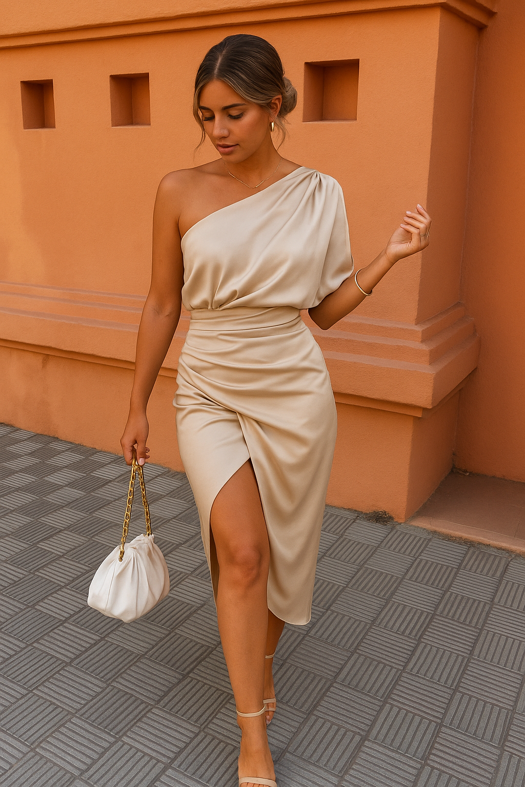 Alicia - Elegant Midi Dress