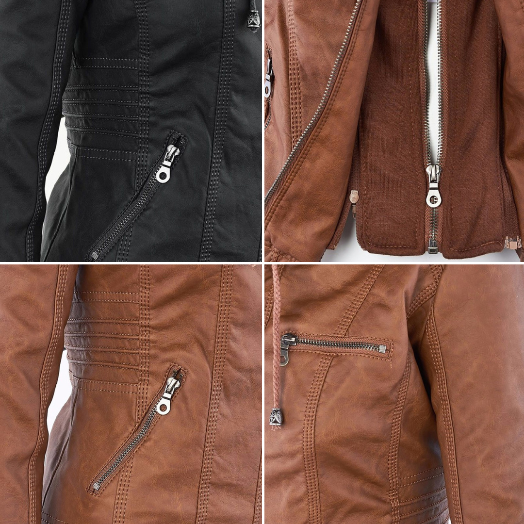 Elise - Slim Fit Hooded Jacket