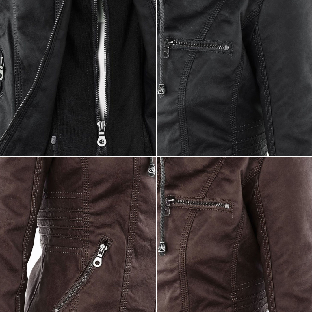 Elise - Slim Fit Hooded Jacket