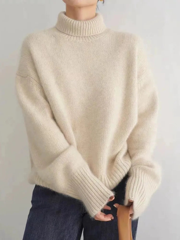 Meline - Relaxed Turtleneck Sweater