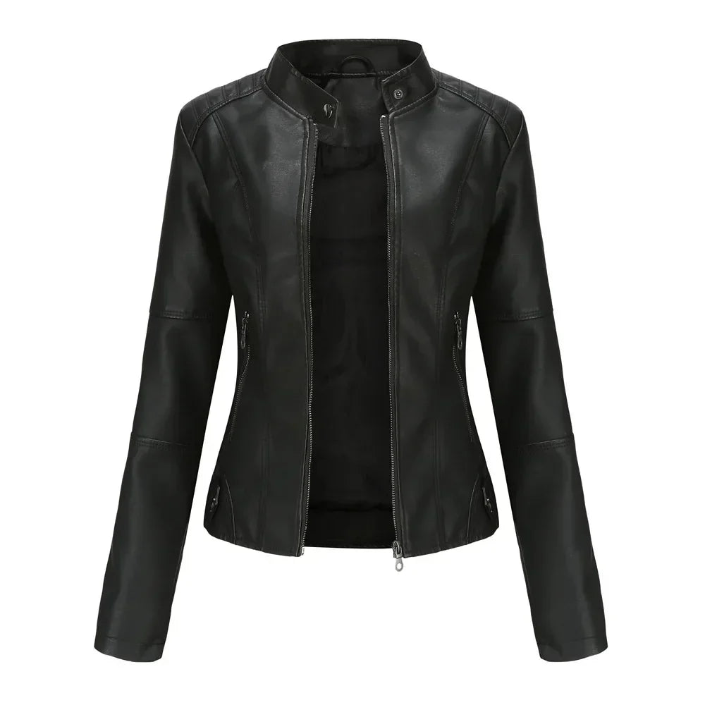 Manon - Fitted Moto Jacket