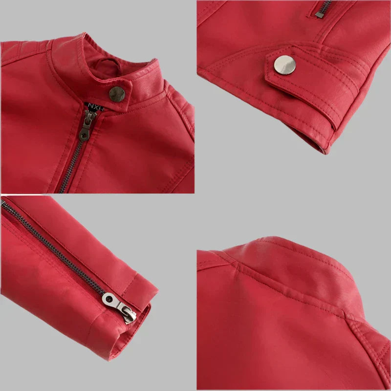 Manon - Fitted Moto Jacket