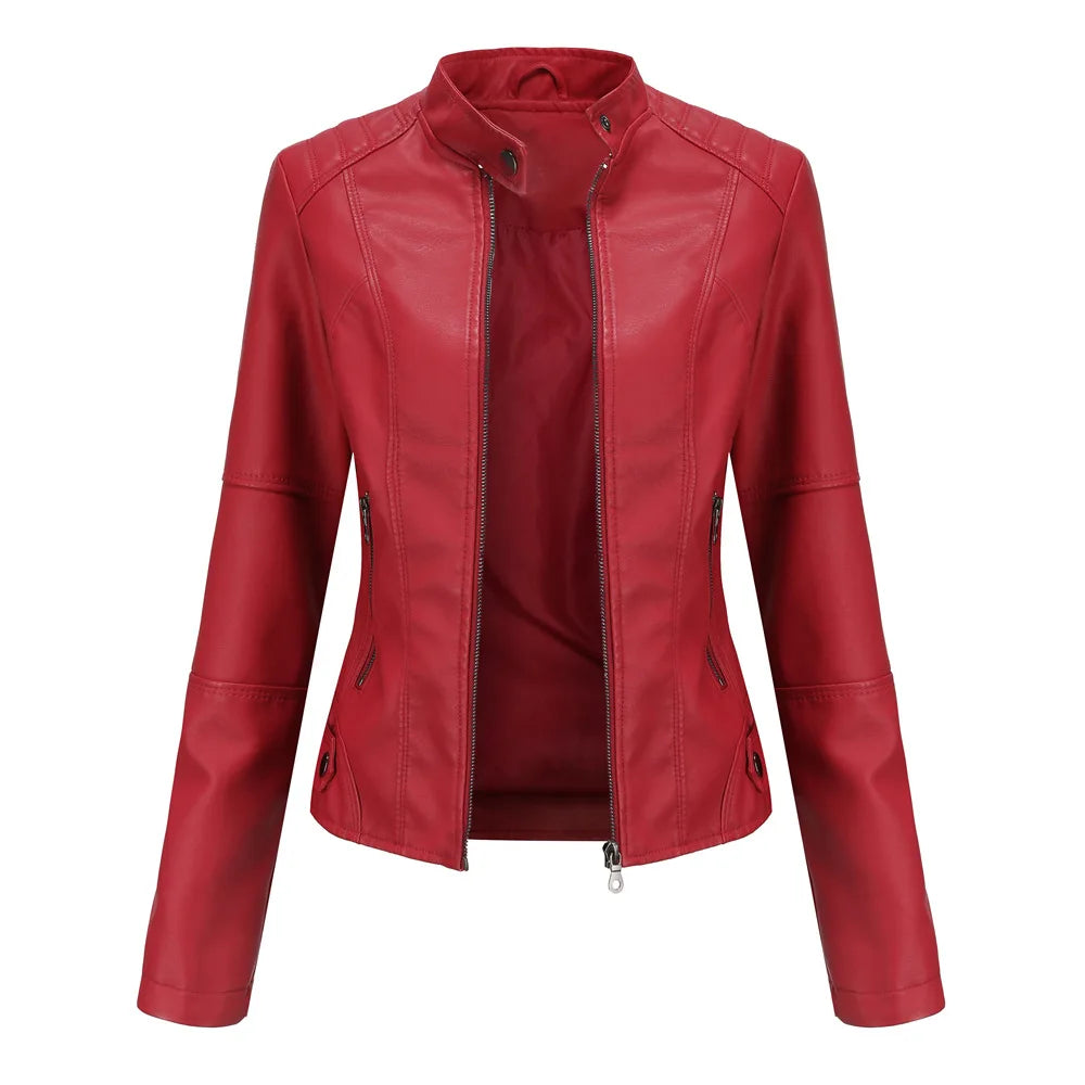 Manon - Fitted Moto Jacket