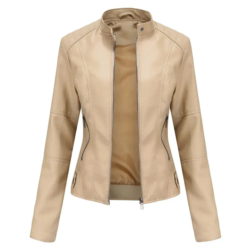 Manon - Fitted Moto Jacket