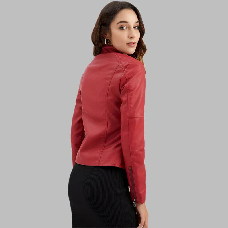 Manon - Fitted Moto Jacket