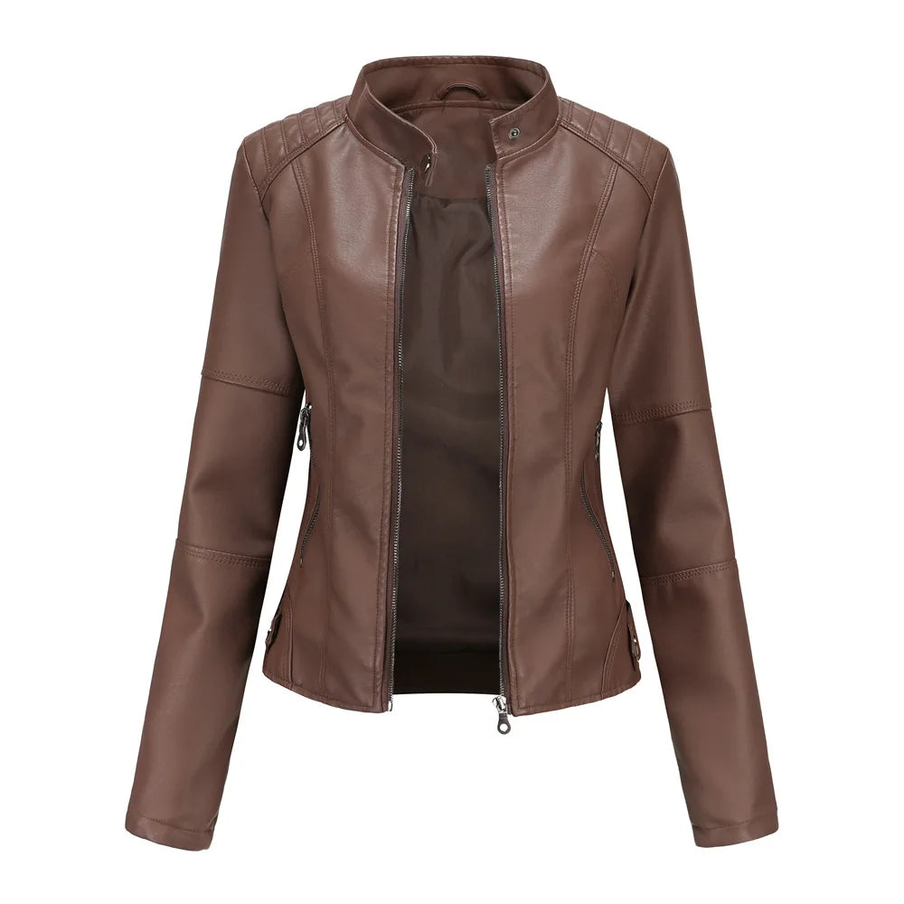 Manon - Fitted Moto Jacket