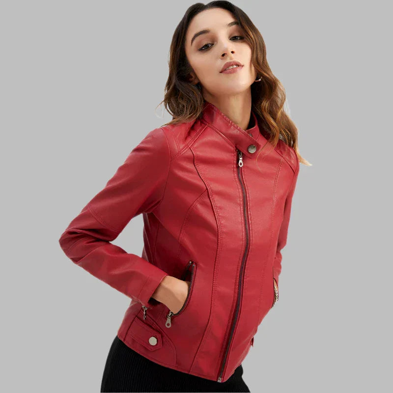 Manon - Fitted Moto Jacket