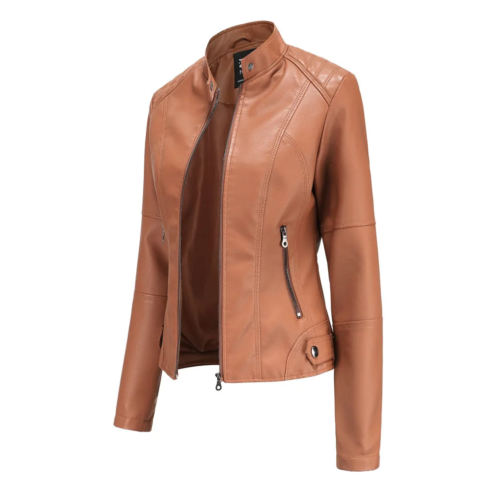 Manon - Fitted Moto Jacket