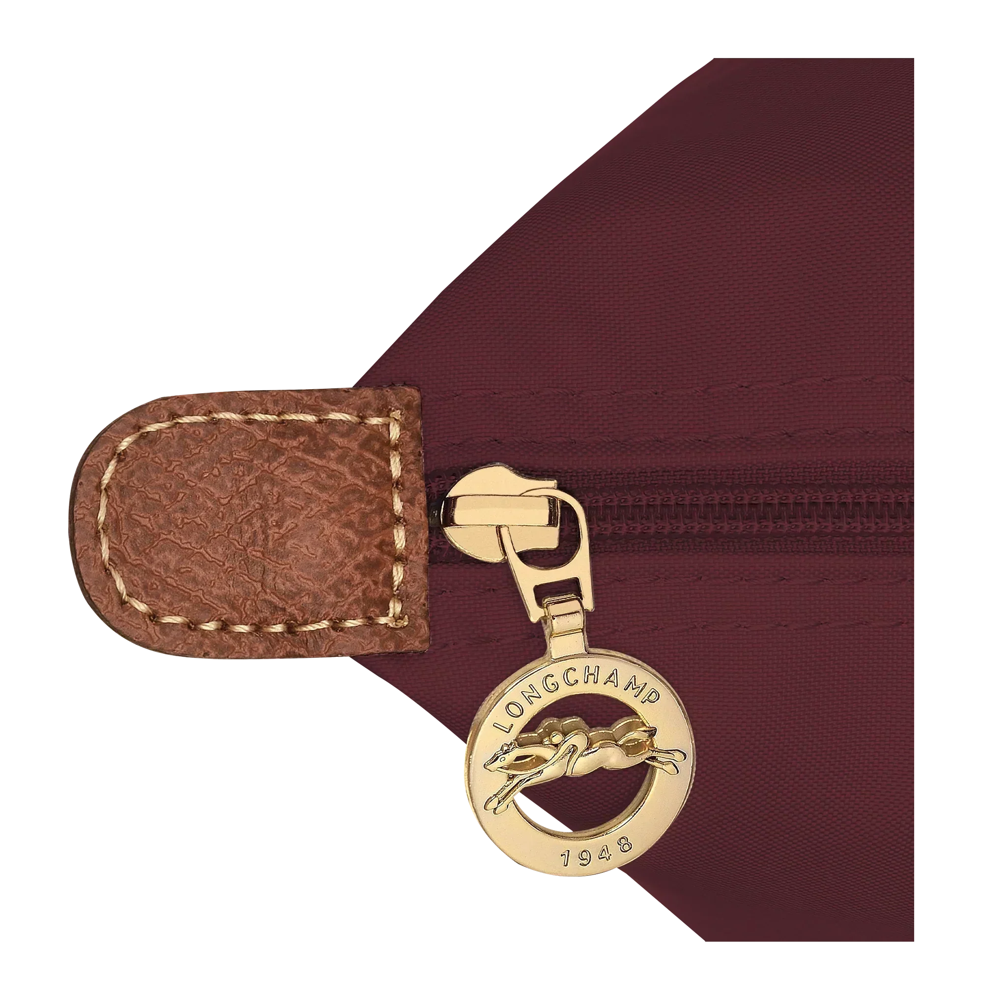 Longchamp - Large Le Pliage Tote, Burgundy
