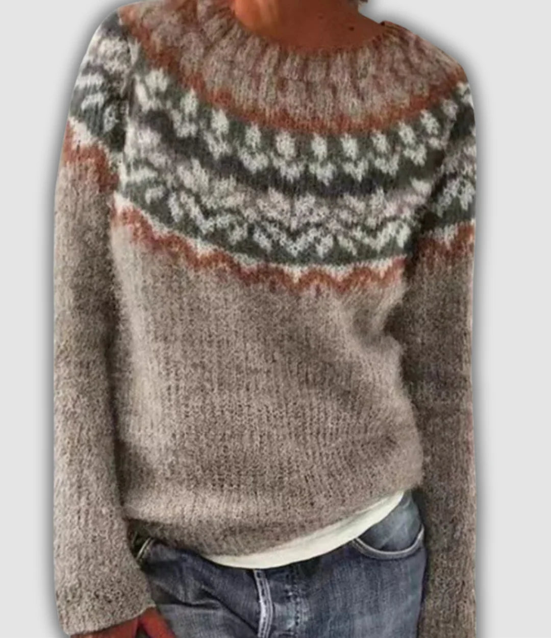 Thalea - Cozy Retro Sweater