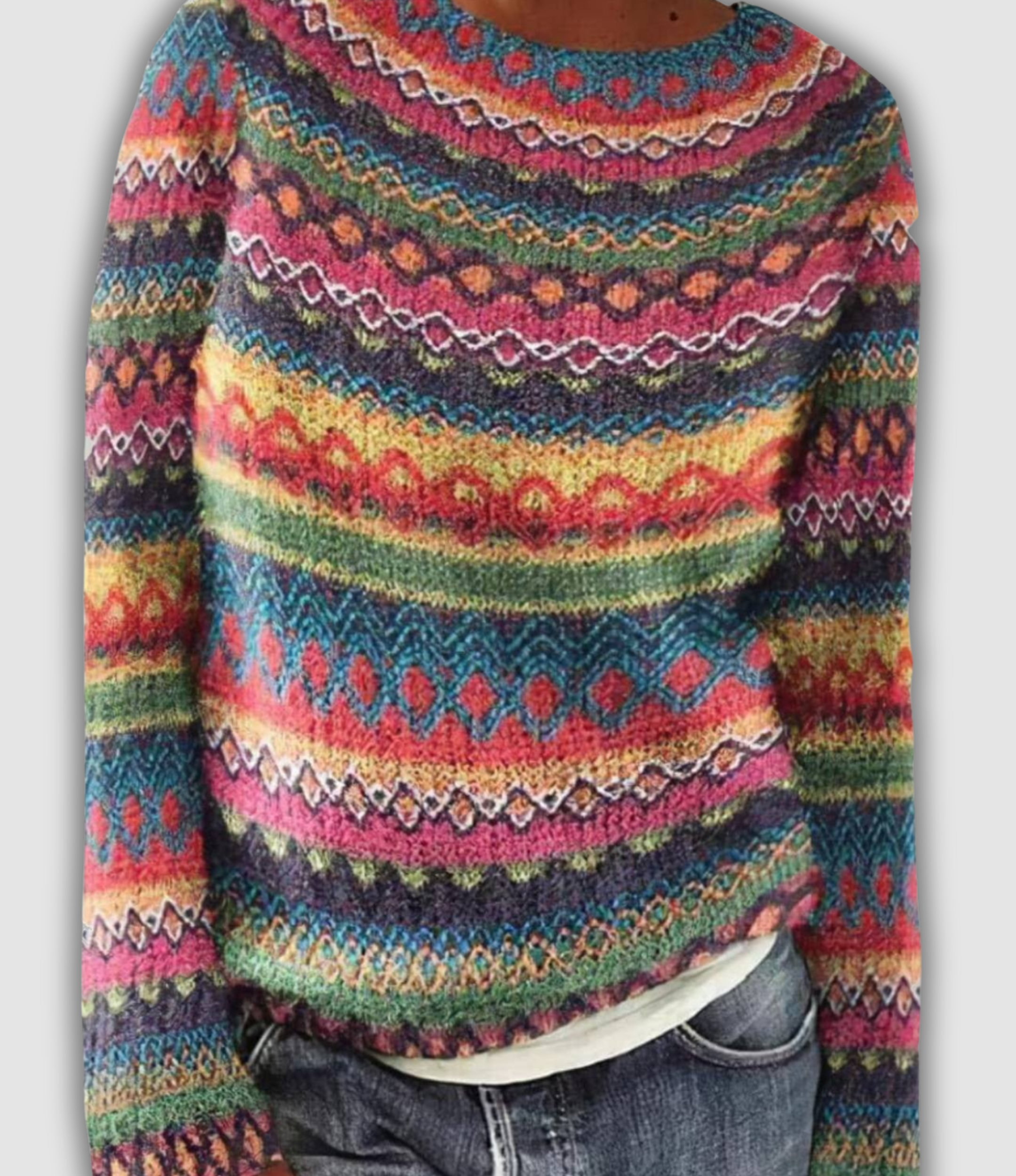 Dalia - Cozy Retro Sweater