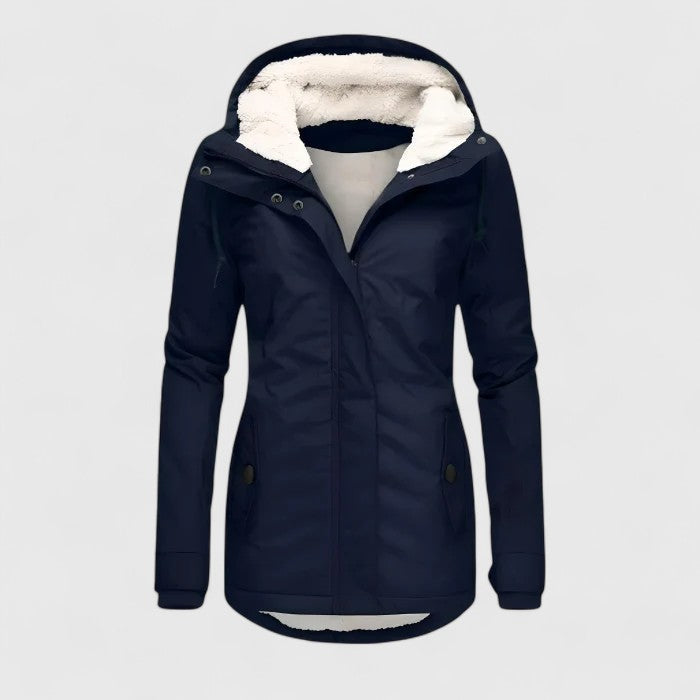 Seravia - Waterproof Winter Jacket with Hood