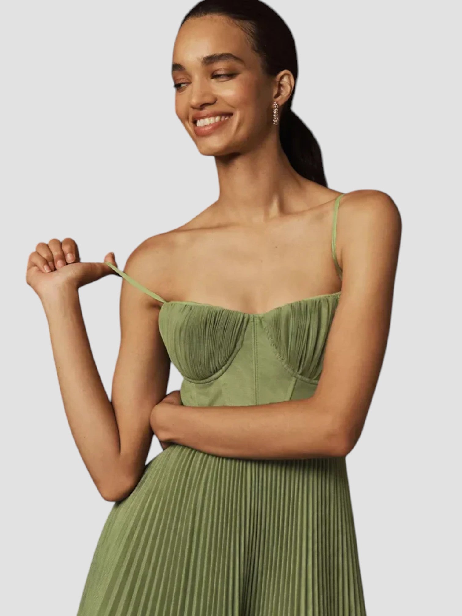 Qucie - Elegant Maxi Dress