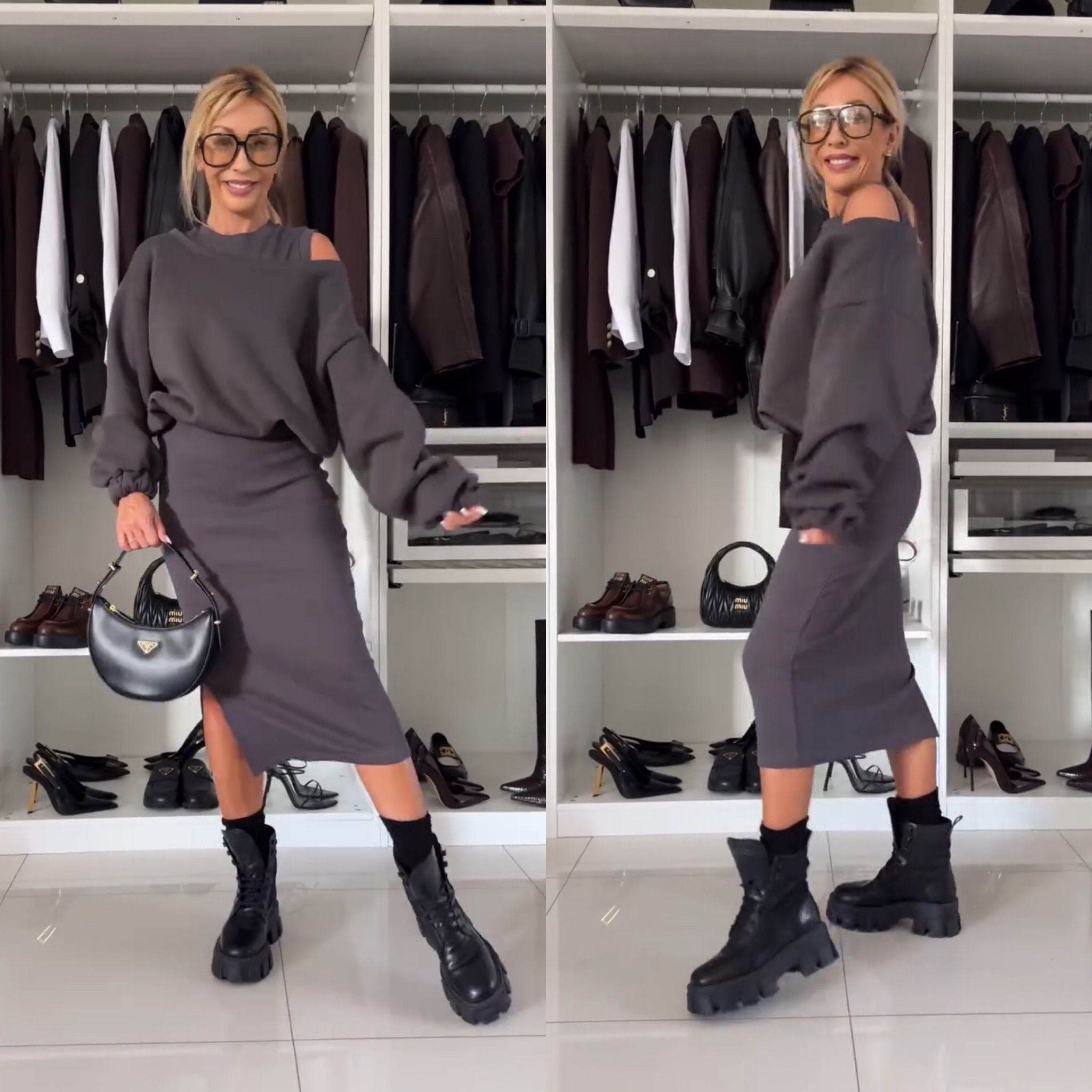 Leah - Minimalist Style Co-ord Set