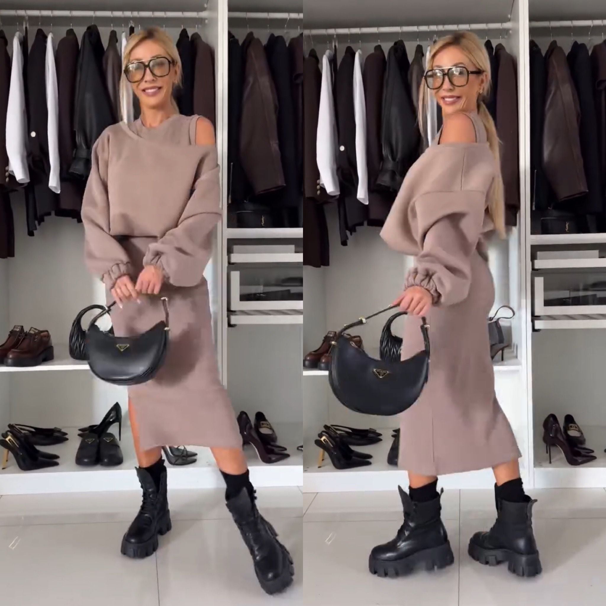 Leah - Minimalist Style Co-ord Set