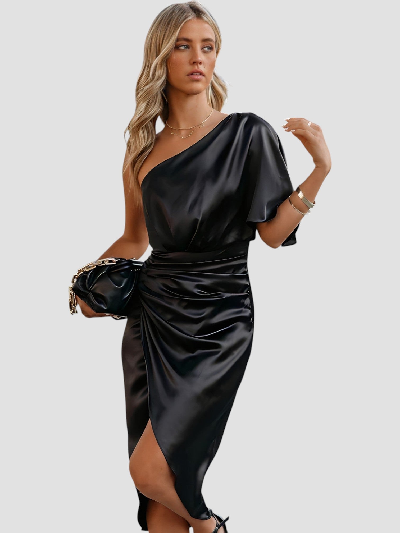 Alicia - Elegant Midi Dress