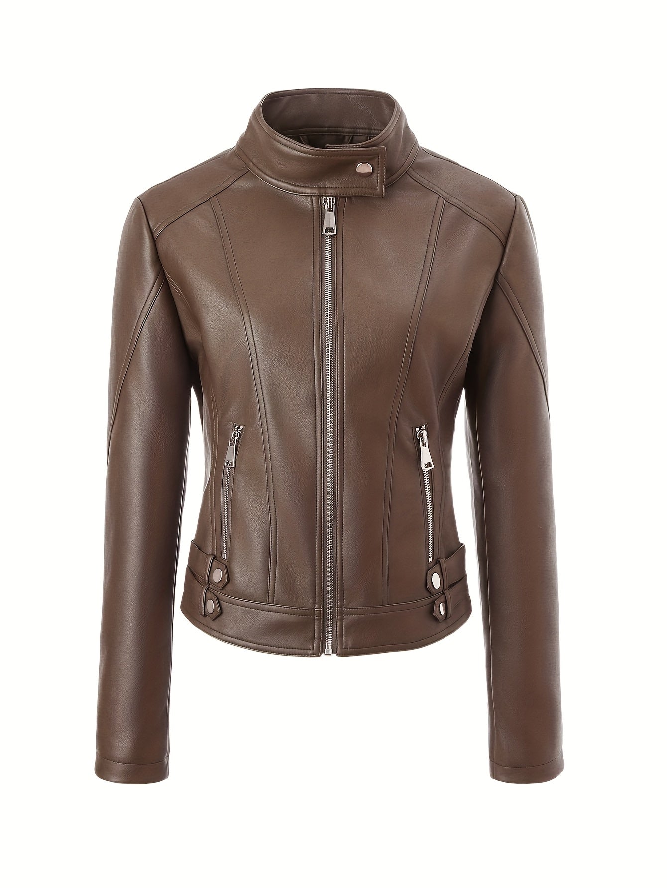 Élodie - Classic Moto-Inspired Jacket