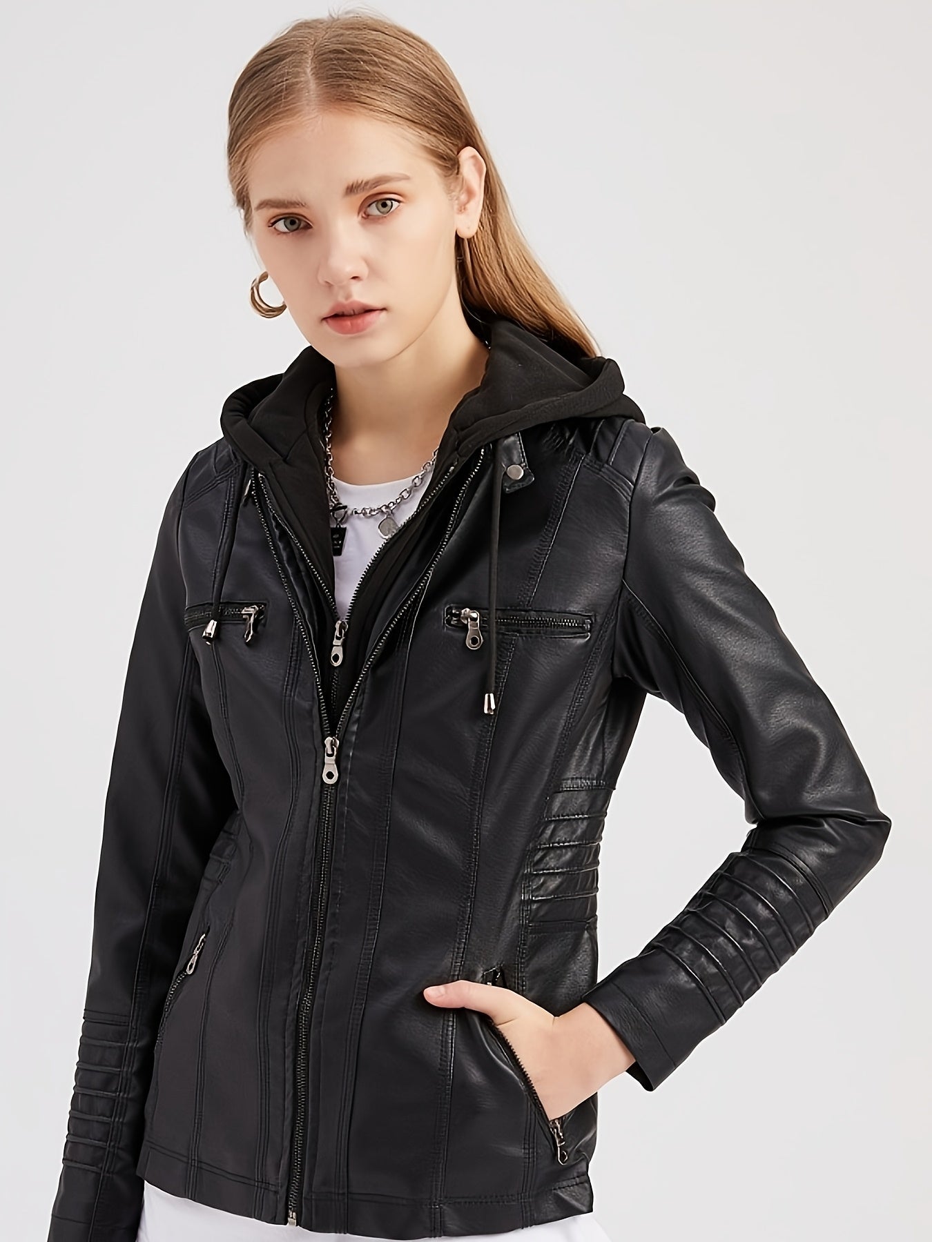 Noémie - Chic Hooded Jacket