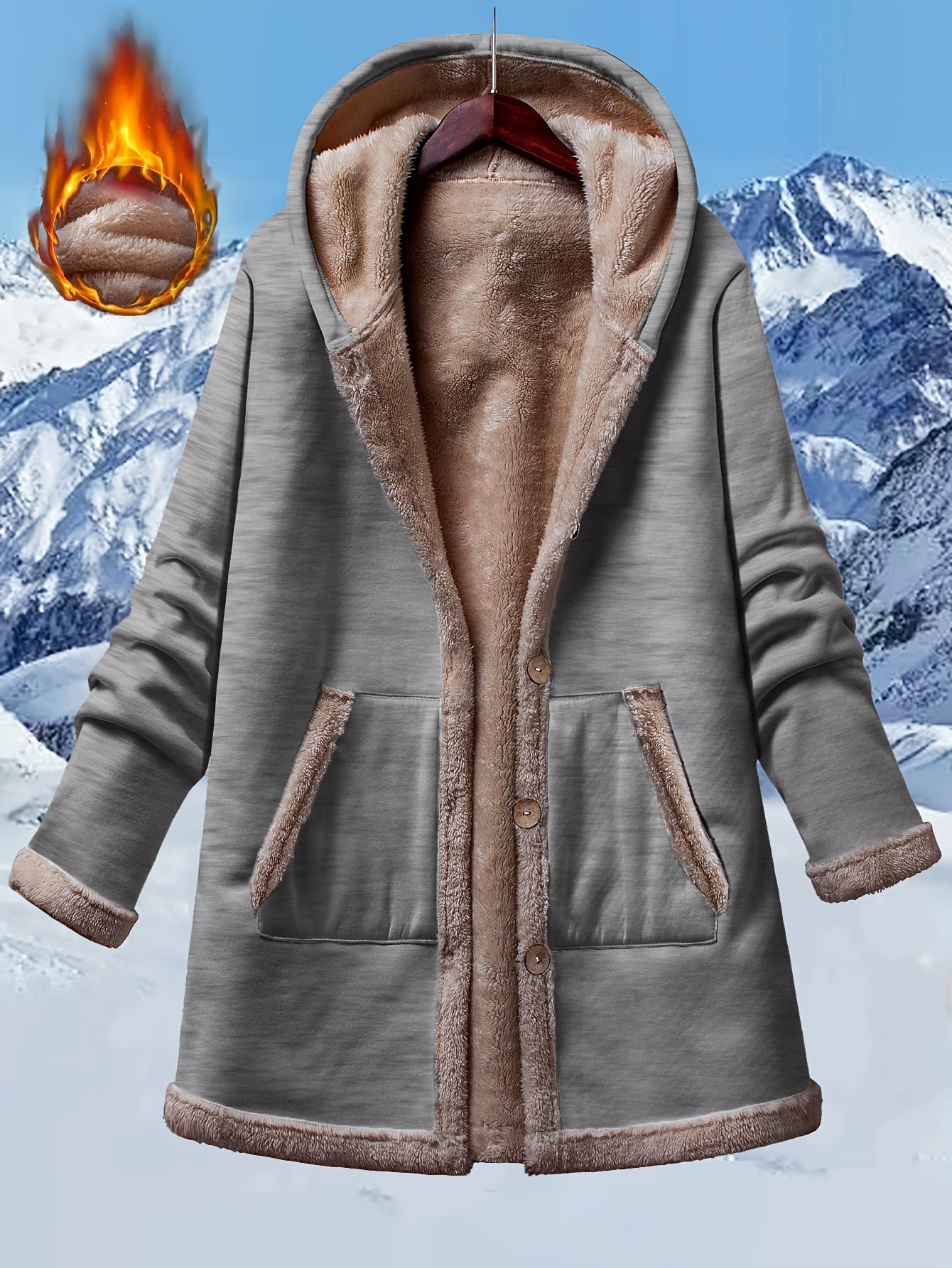 Isolde - Ultra Warm Hooded Winter Coat