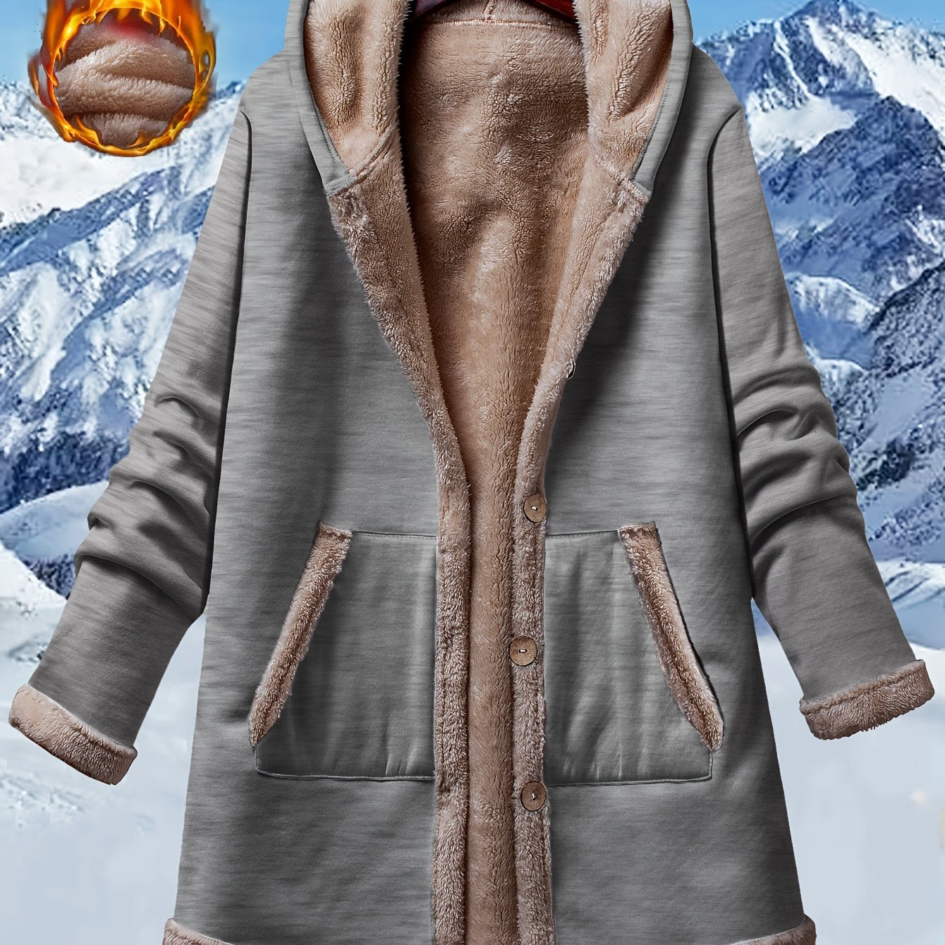 Isolde - Ultra Warm Hooded Winter Coat