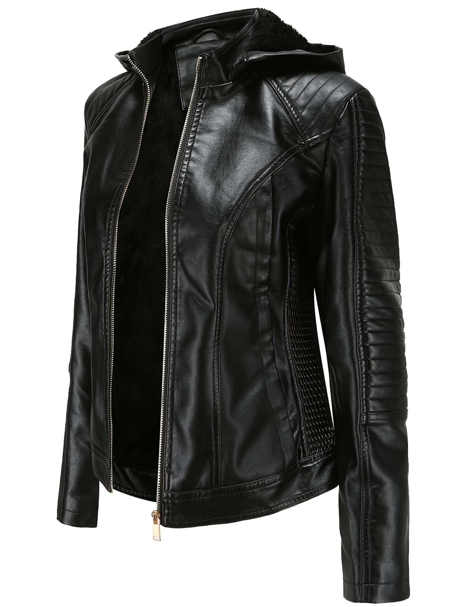 Laurine - Sleek Hooded Jacket