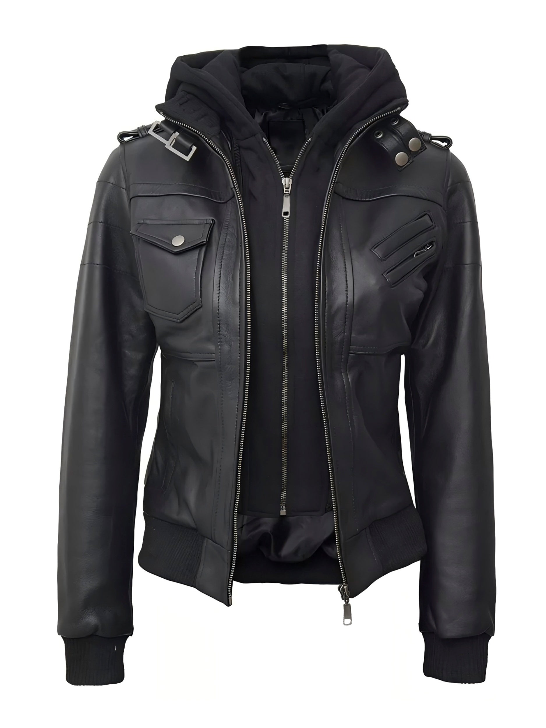 Ophélie - Casual Chic Hooded Jacket