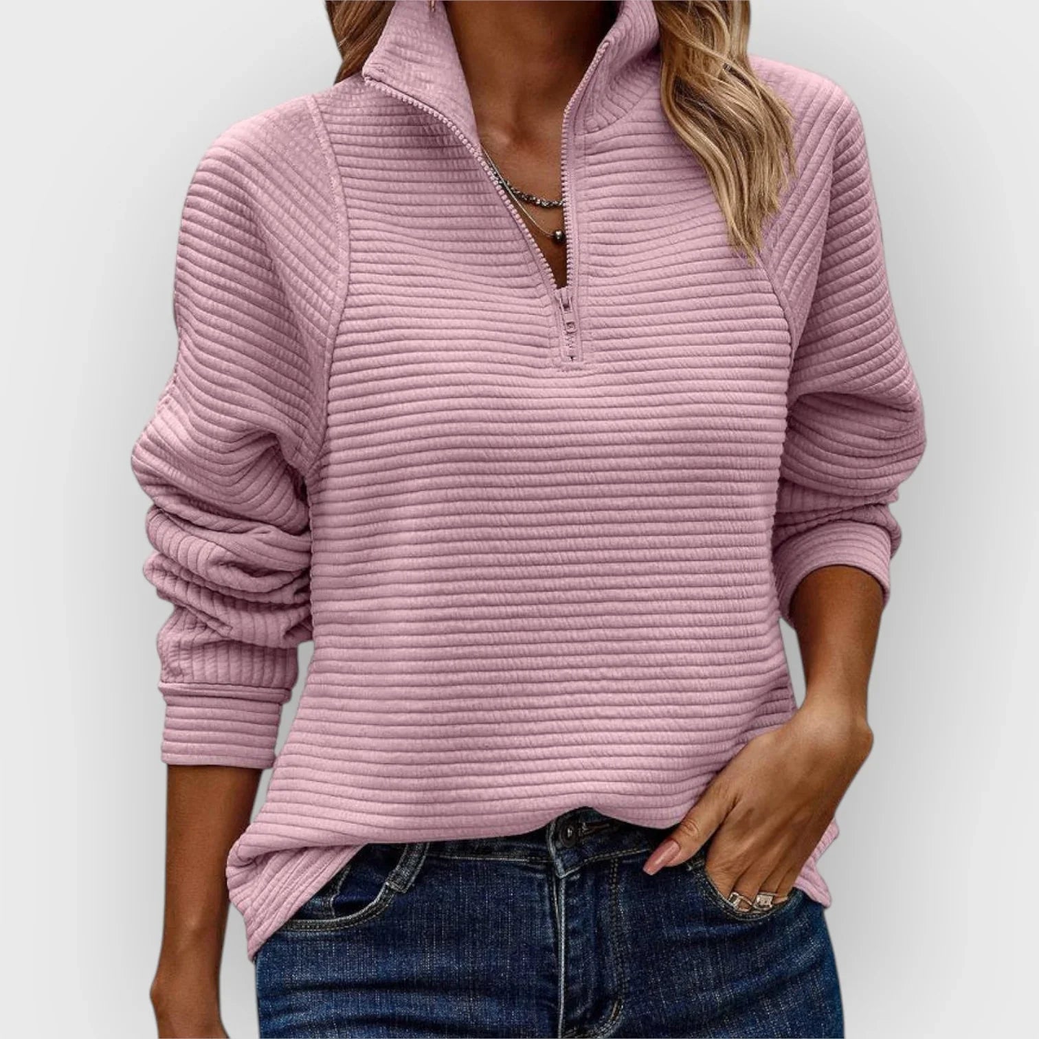 Celine – Halfzip Pullover Sweater