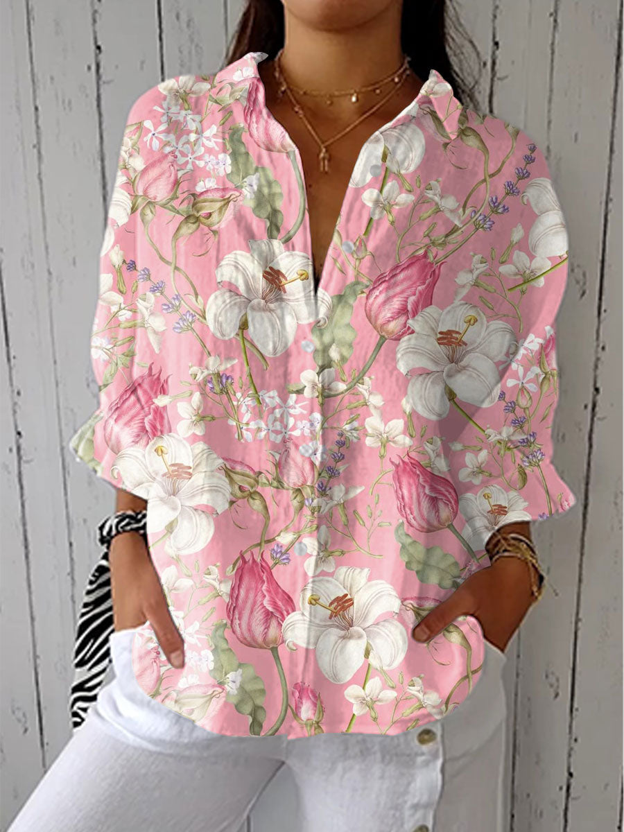 Grace | Elegant Floral Blouse