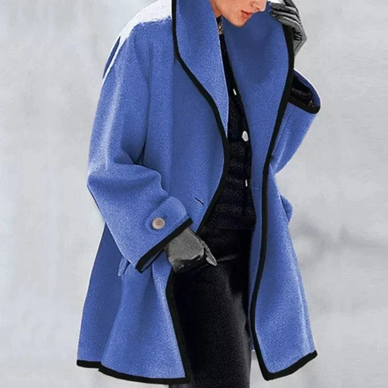 Agnese – Modern Double-Collar Coat