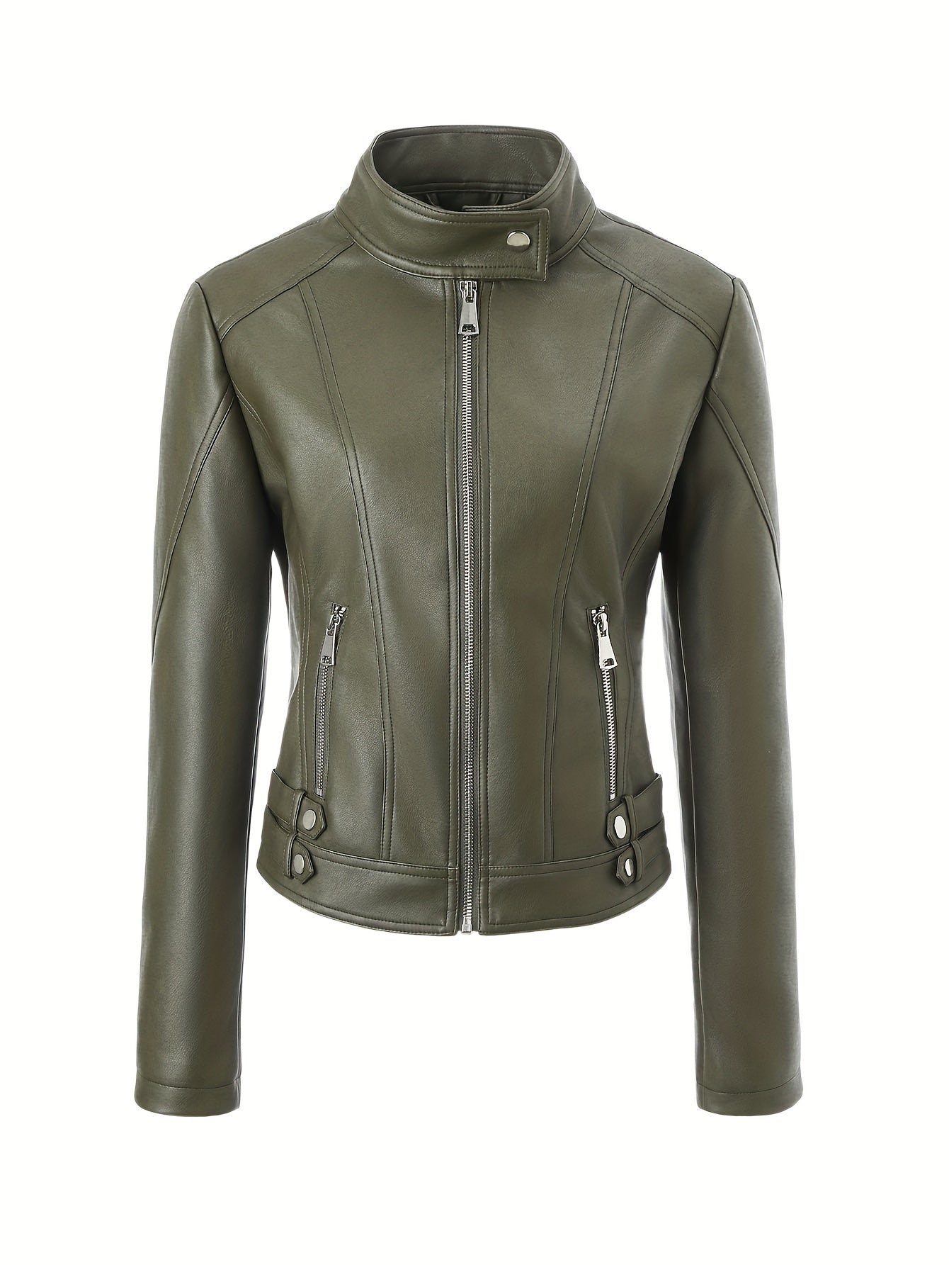 Élodie - Classic Moto-Inspired Jacket