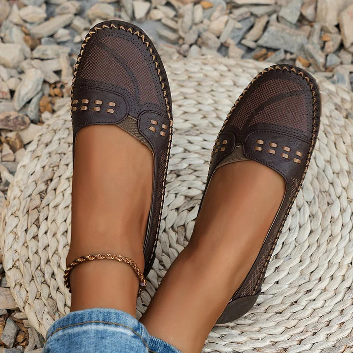 Elora - Casual Slip-On Loafers Comfort Flats