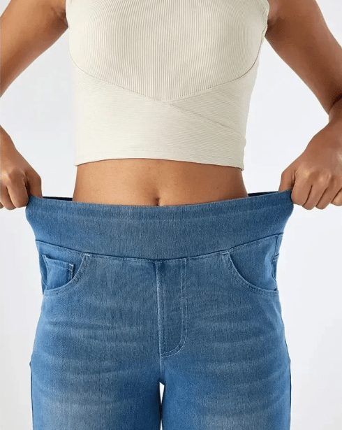 Elena - High-Stretch Wide-Leg Jeans