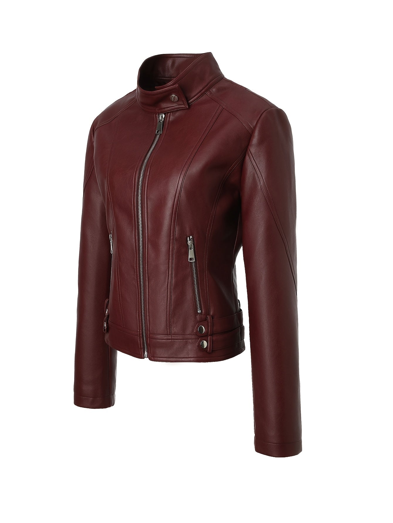 Élodie - Classic Moto-Inspired Jacket