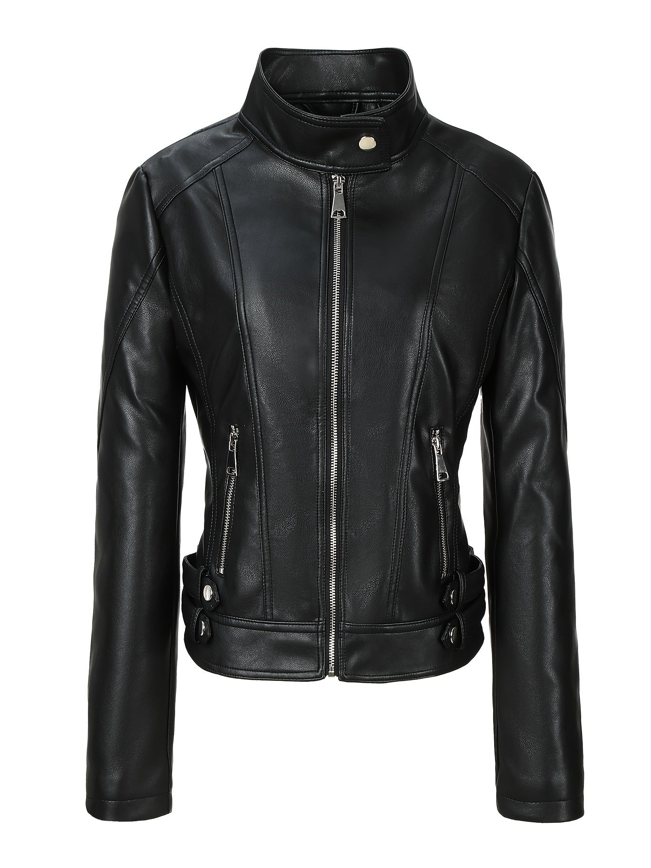 Élodie - Classic Moto-Inspired Jacket