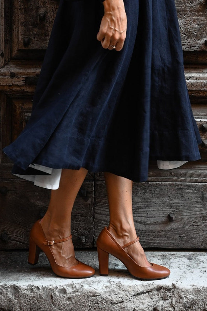 Bravina - Daily Sandals with Low Heel
