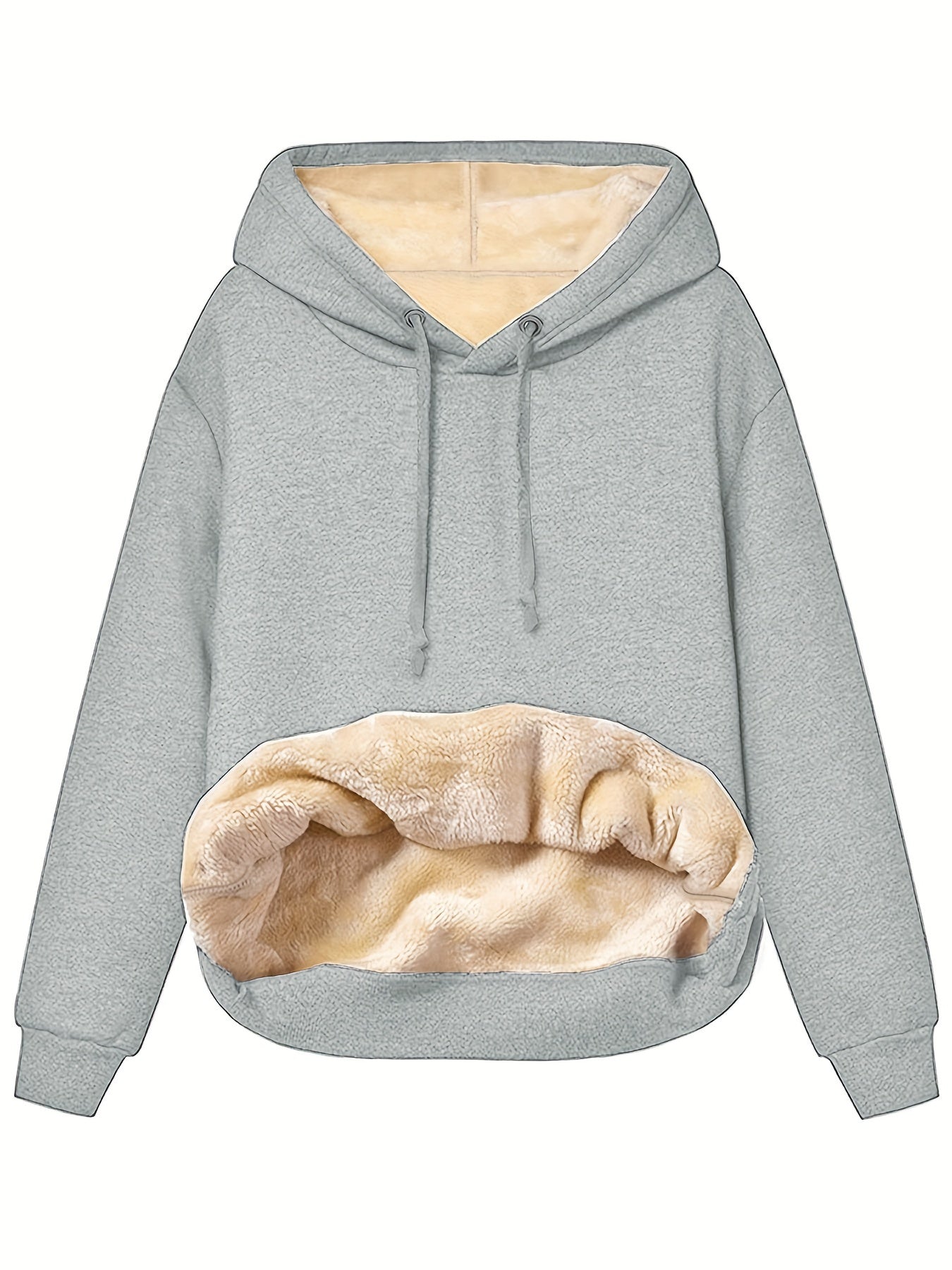 Clara - Winter Pullover Cozy Hoodie with Plush Pocket