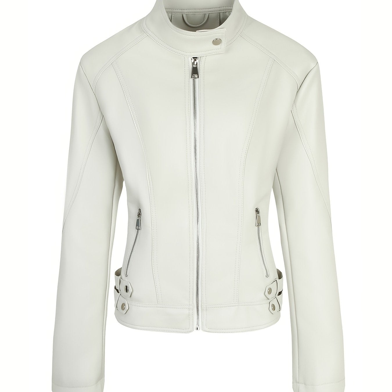 Élodie - Classic Moto-Inspired Jacket