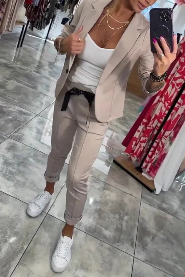 Sofia - Chic Two-Piece Suit Set