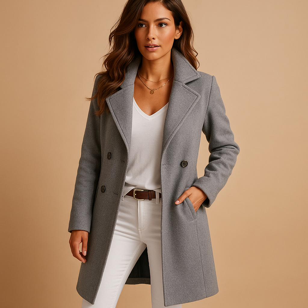 Freya - Classic Long Tailored Coat