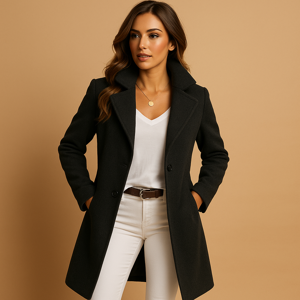 Freya - Classic Long Tailored Coat