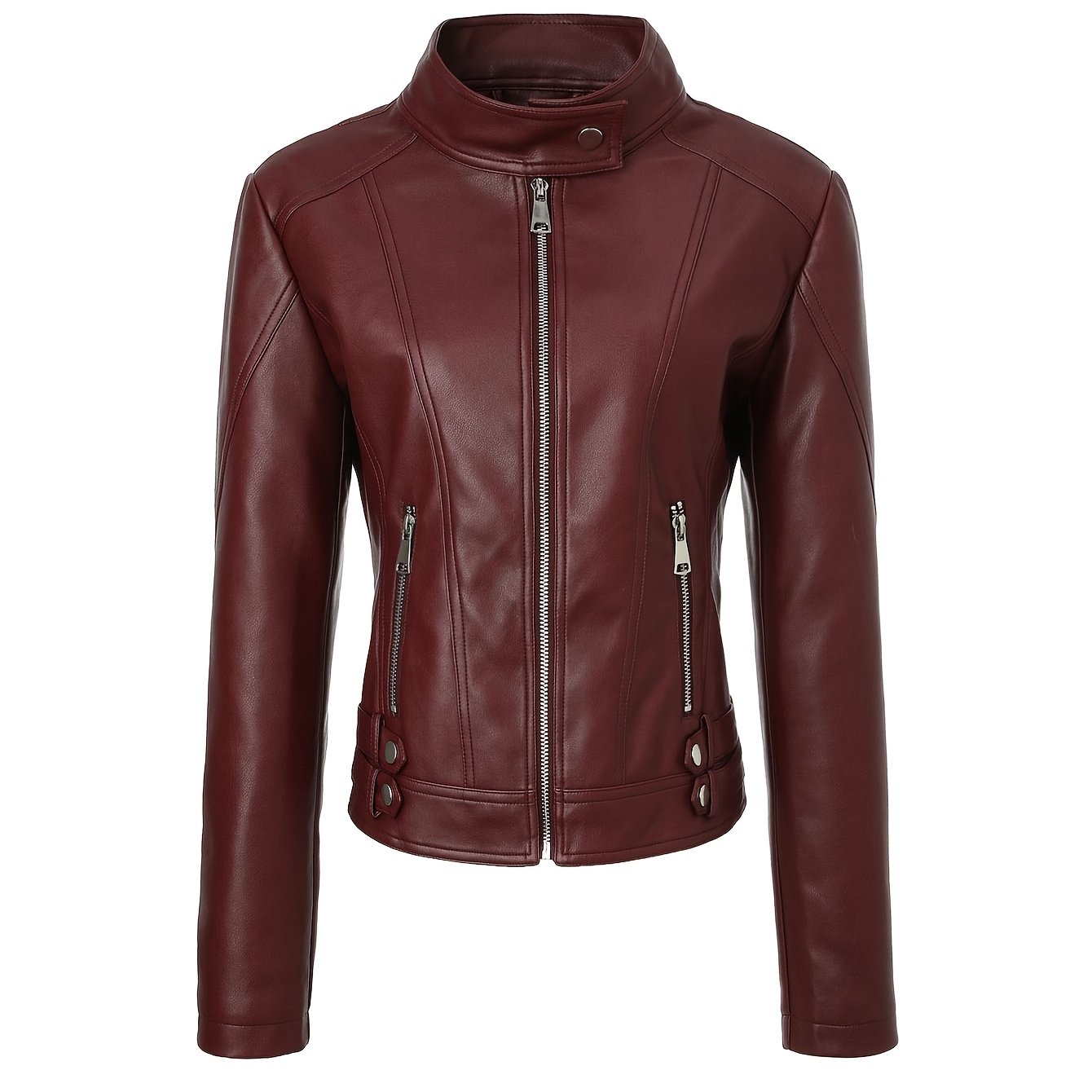 Élodie - Classic Moto-Inspired Jacket