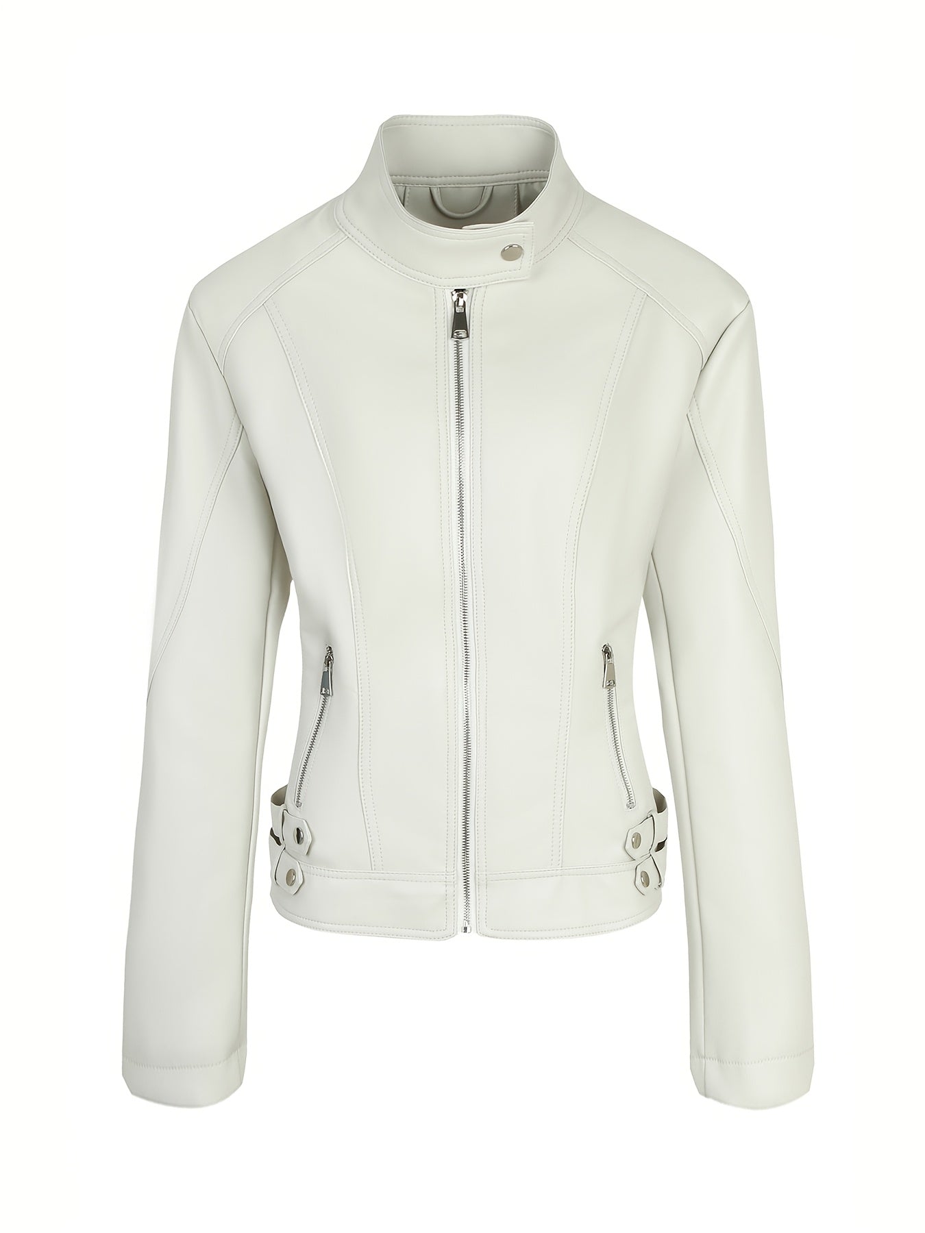 Élodie - Classic Moto-Inspired Jacket