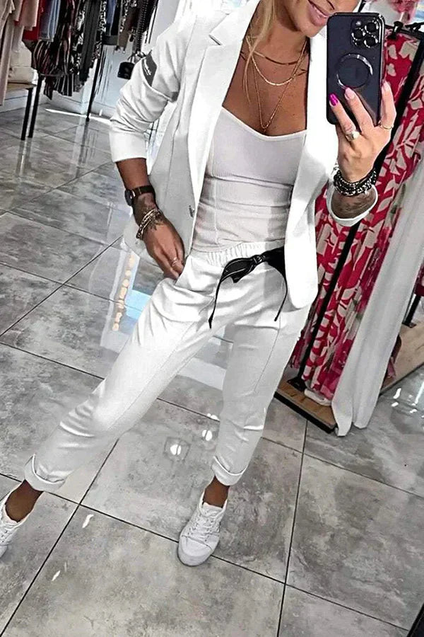 Sofia - Chic Two-Piece Suit Set