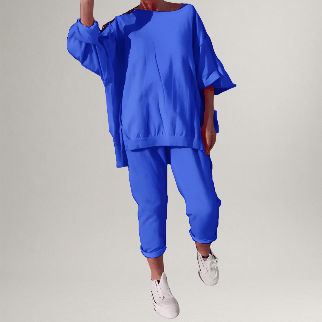 Gianna – Women’s Two-Piece Relaxed Loungewear Set