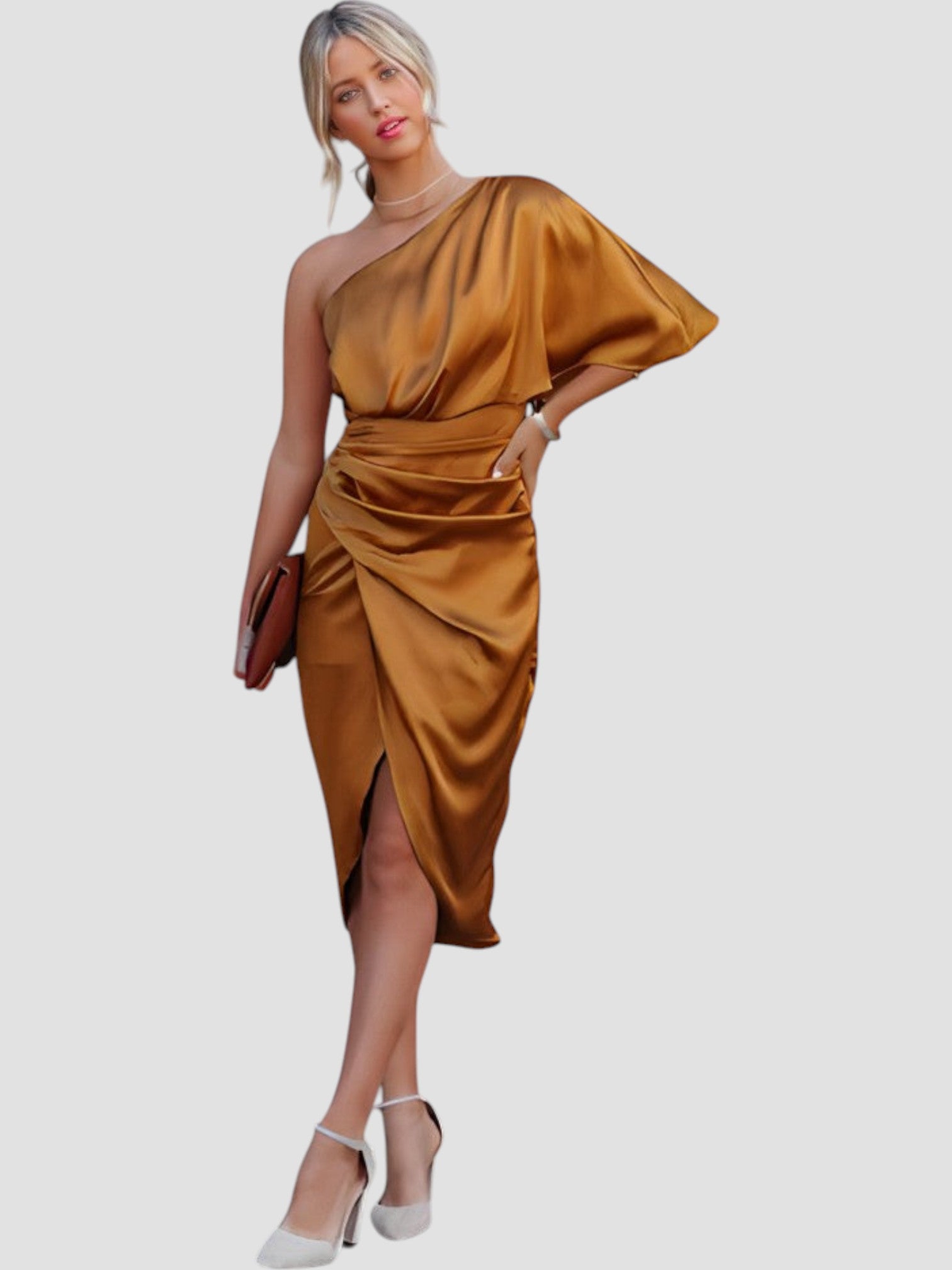 Alicia - Elegant Midi Dress