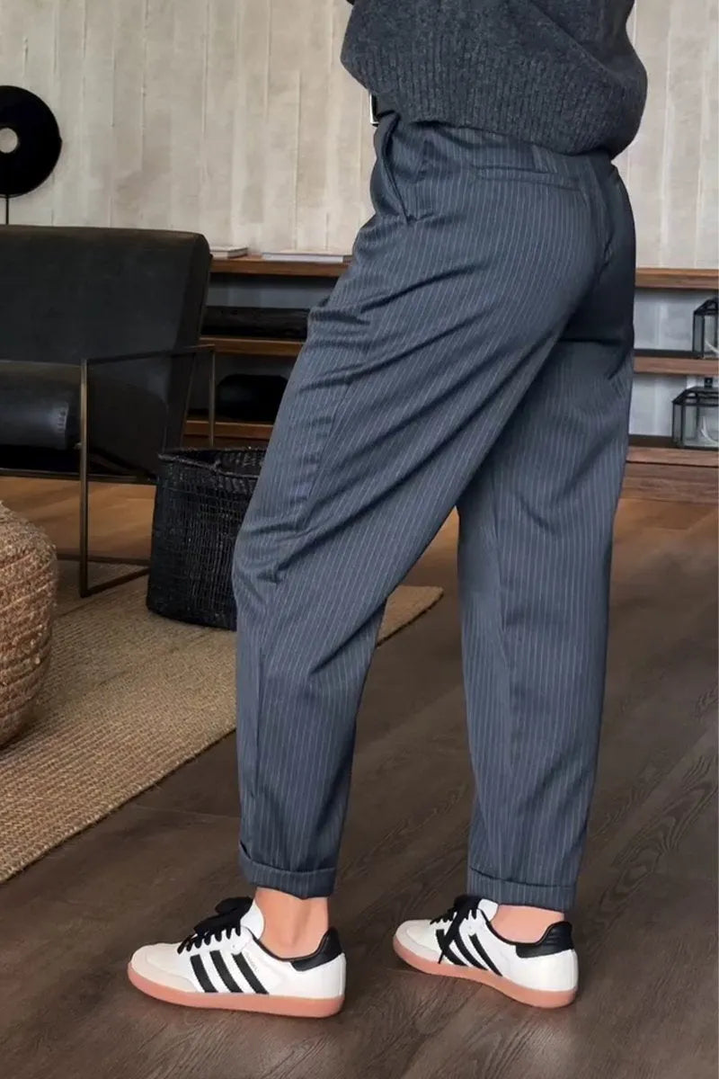Elara - High-Waist Tailored Pants
