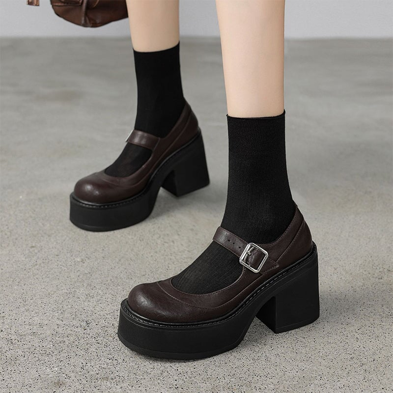 Alaia - Platform Mary Jane Shoes