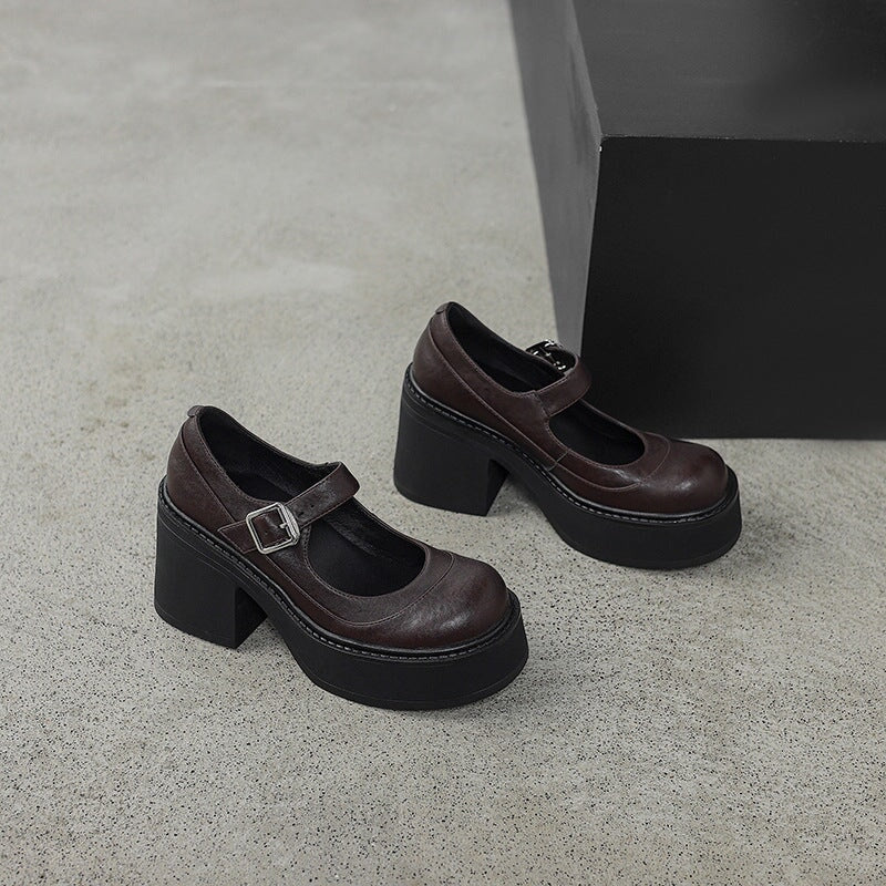 Alaia - Platform Mary Jane Shoes