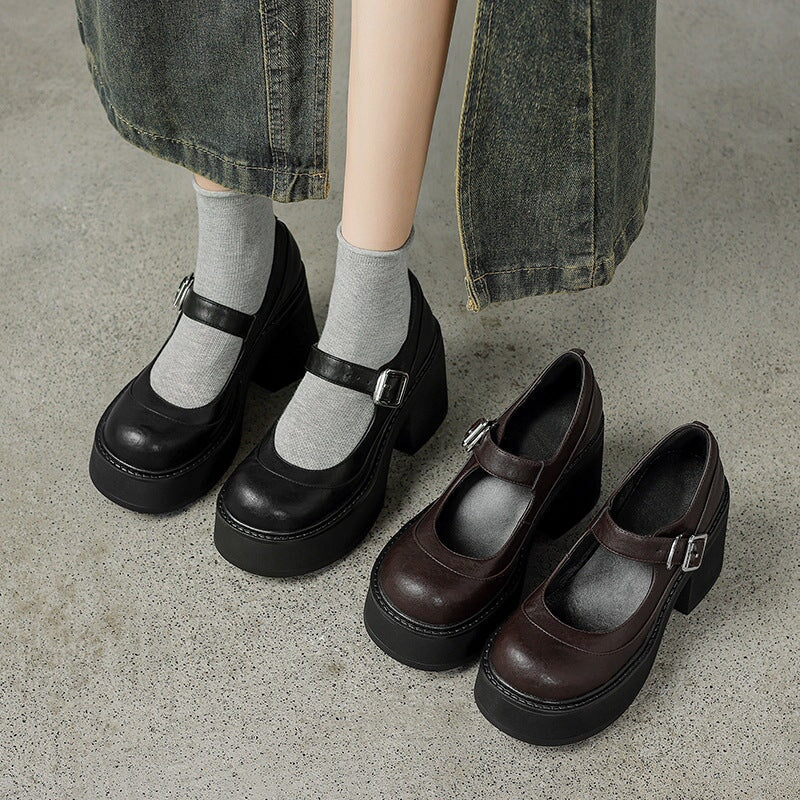 Alaia - Platform Mary Jane Shoes